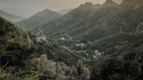 Road in a Mountain Valley 