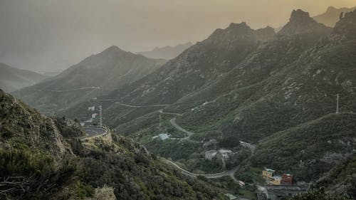 山, 山谷, 景觀 的 免费素材图片