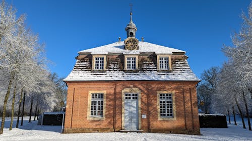 Photos gratuites de bâtiment en brique, Bavière, hiver