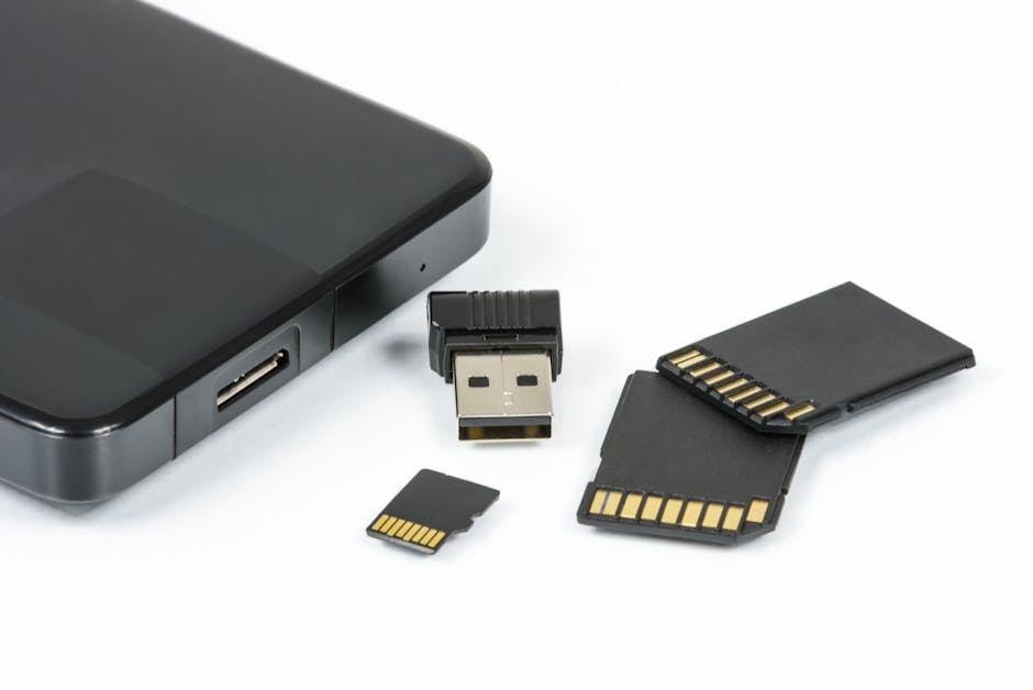 External Storage, Memory Cards