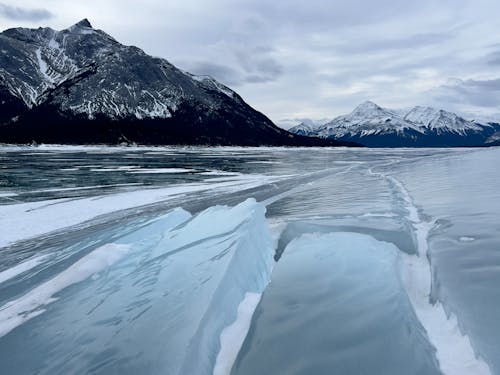 Základová fotografie zdarma na téma hory, jezero, led