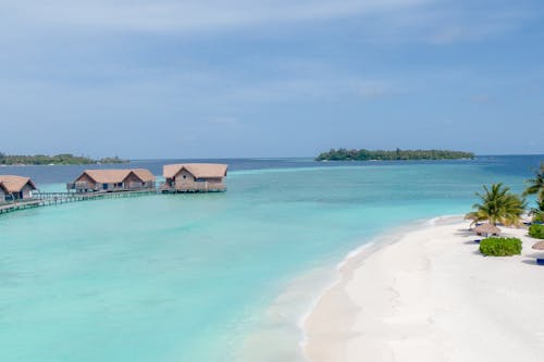 리조트, 모래, 몰디브의 무료 스톡 사진