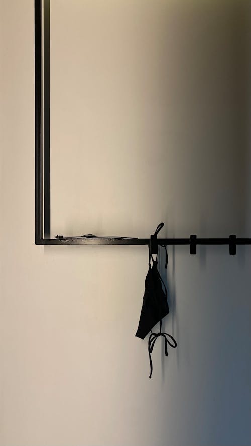 Mask Hanging on a Hanger