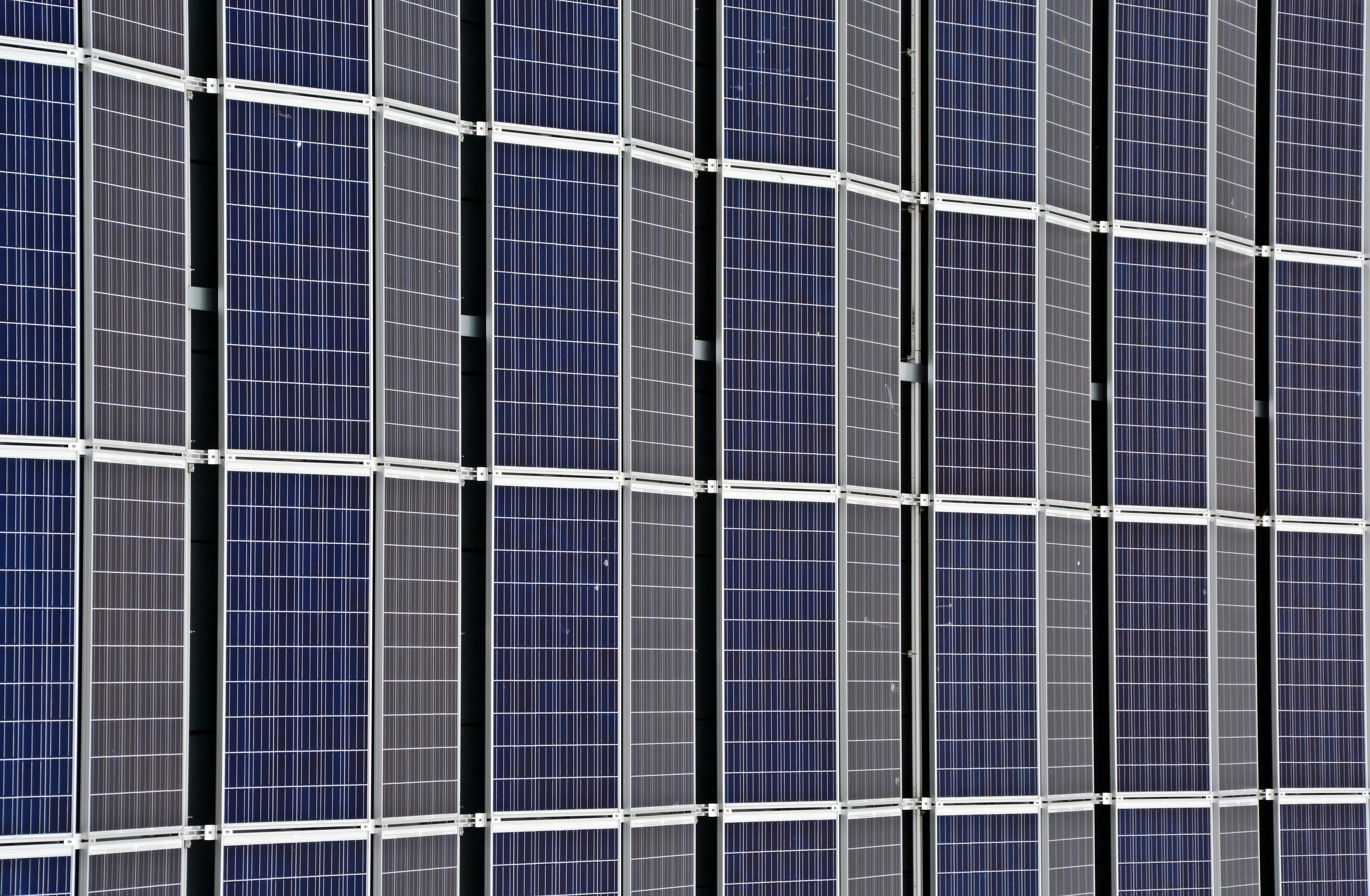 Closeup Shot of Solor Panel \u00b7 Free Stock Photo