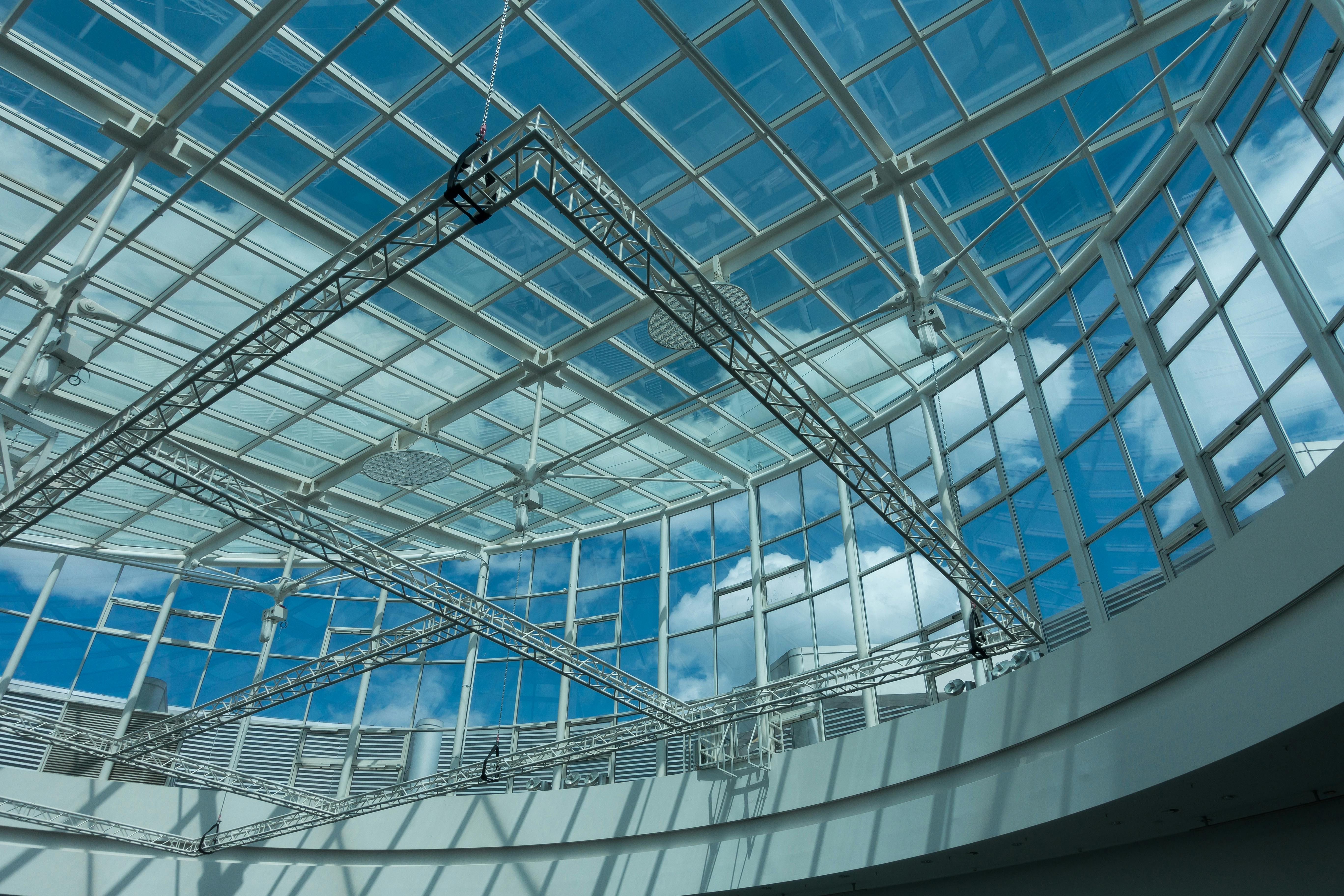 Glass Dome Roof of a Building · Free Stock Photo