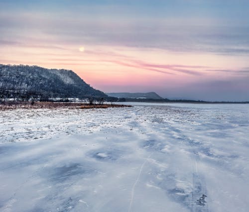Бесплатное стоковое фото с зима, мороз, озеро