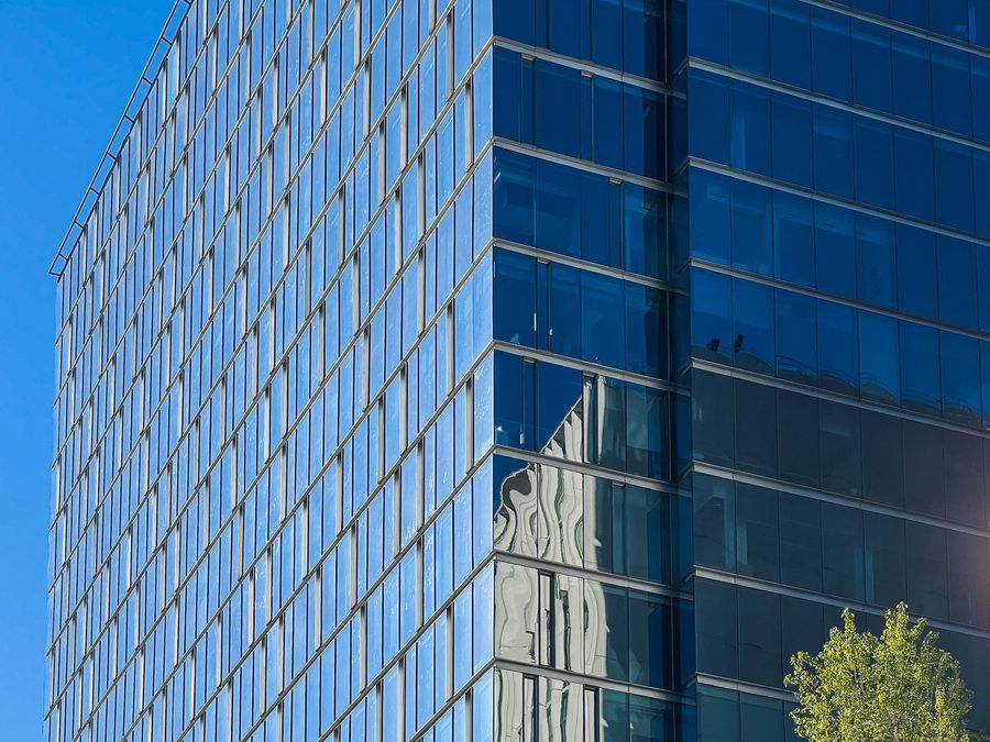 Modern office building