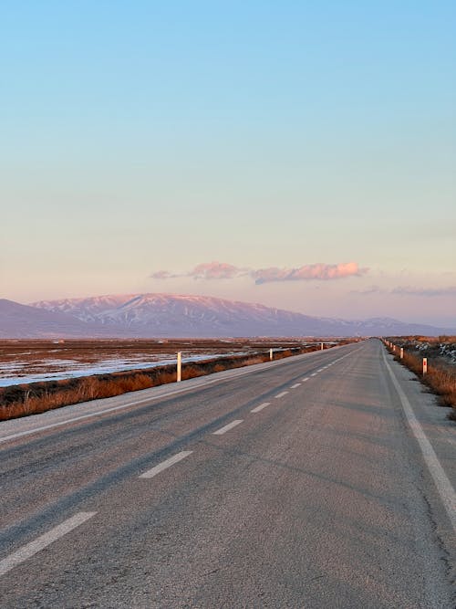 Foto d'estoc gratuïta de alba, autopista, carretera