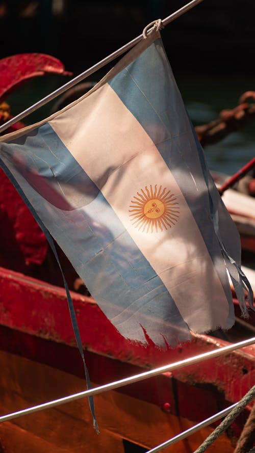 Fotos de stock gratuitas de bandera de argentina, barco, identidad