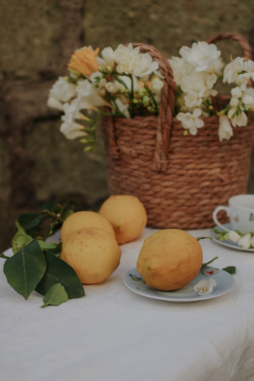 Gratis stockfoto met bloemen, citroenen, citron