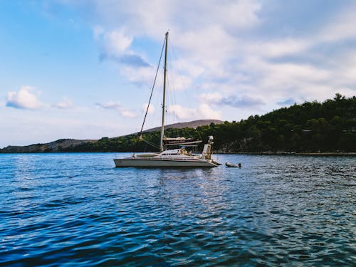 Yacht on Sea Coast