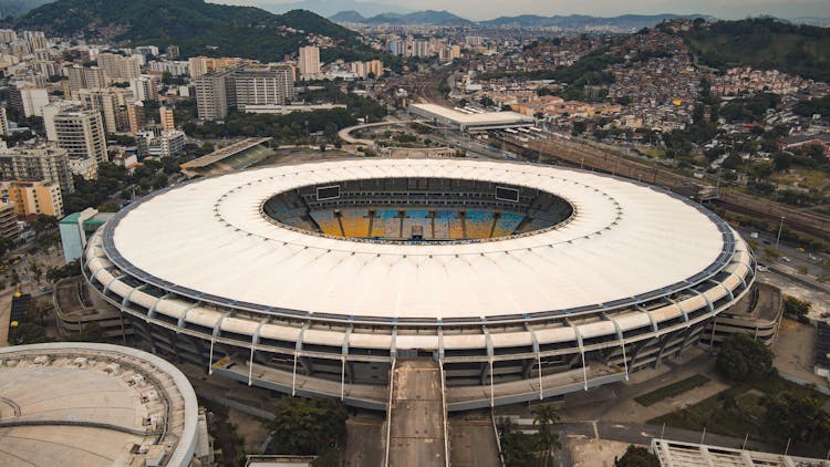 Maracana Stadium In Rio De Janeiro