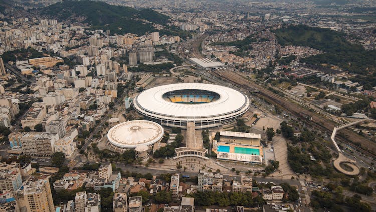 Maracana Stadium In Rio De Janeiro