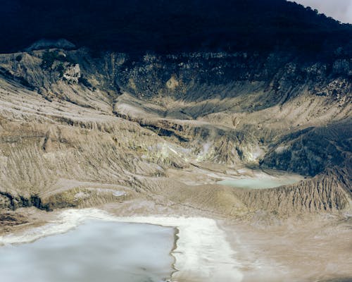 Lakes on a Volcanic Mountain