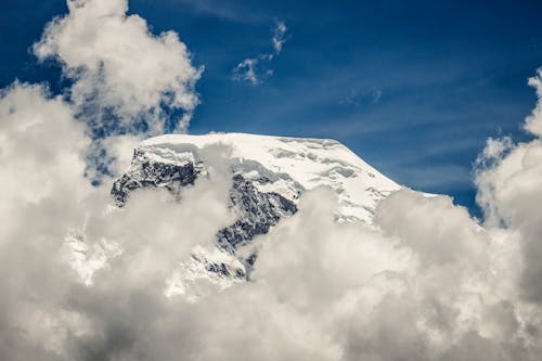 Mountain Peak over Cloud