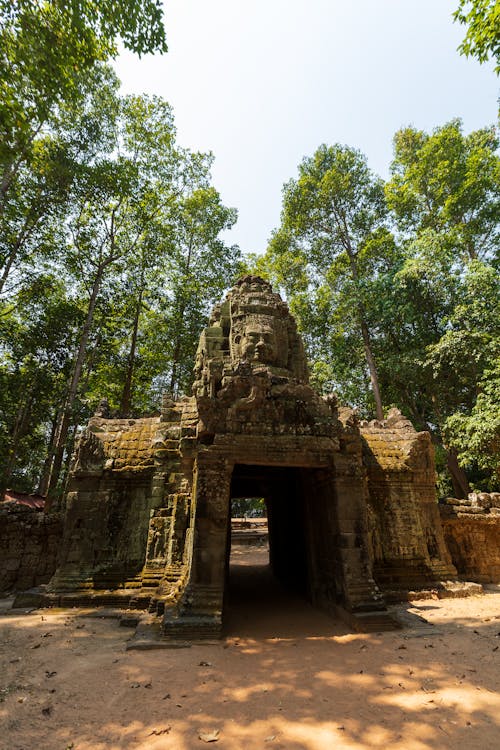 Entrance to an Ancient Temple 