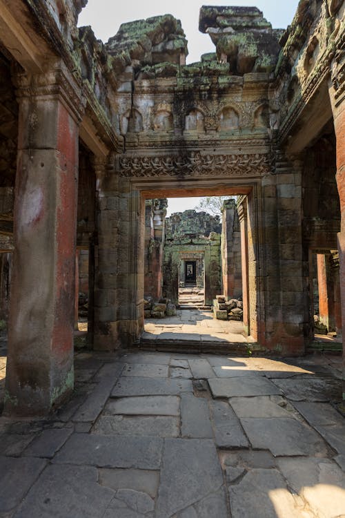 Interior of the Angkor Wat, Siem Reap, Cambodia