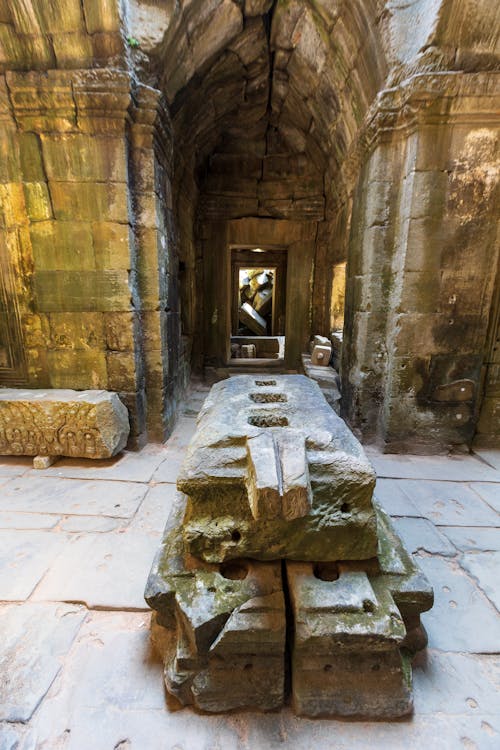 Temple Ruins at the Angkor Wat Complex, Siem Reap, Cambodia