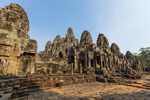 Безкоштовне стокове фото на тему «siem reap, ангкор-ват, блакитне небо»