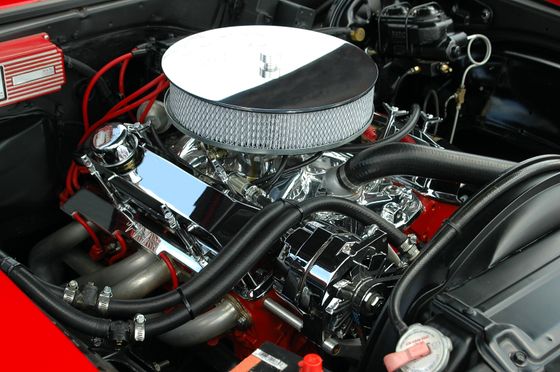 Round automotive air filter