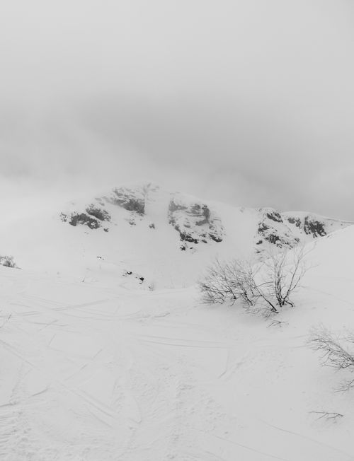Free Explore the serene winter mountain landscape covered in fresh snow in Kolasin, Montenegro. Stock Photo