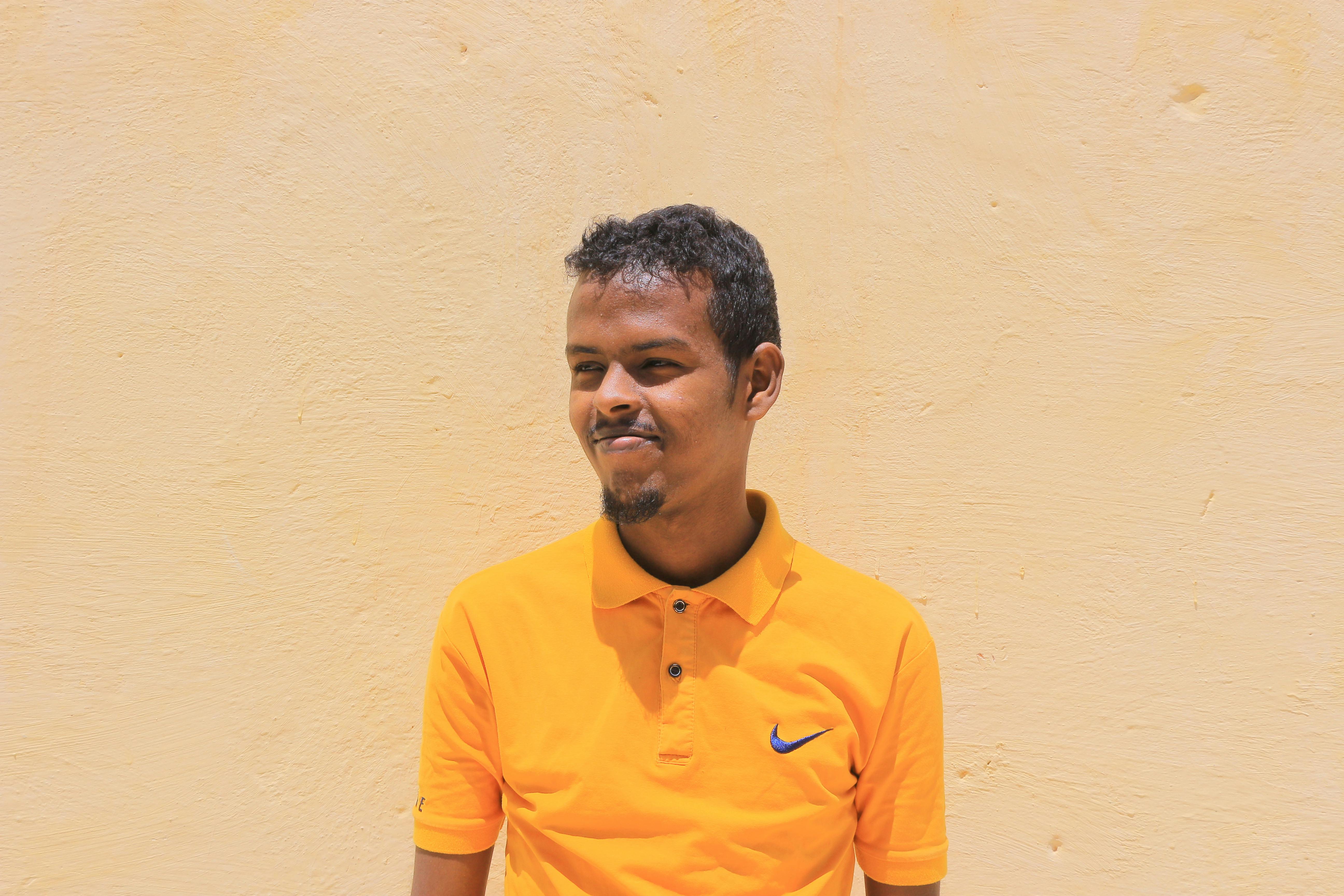 swoosh shirt polo