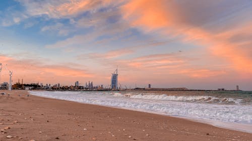 Free stock photo of beach, burj alarab, dubai