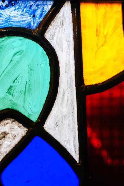 Stained Glass in Close Up