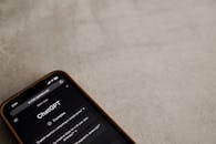 Close-up of a Smartphone Displaying a Conversation with ChatGPT