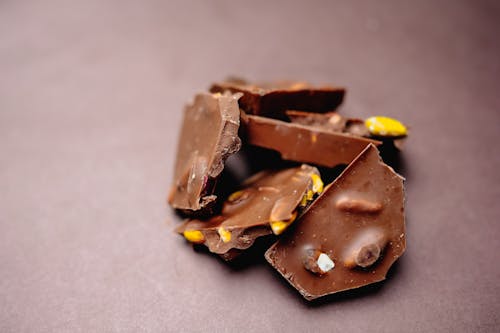 Close up of Chocolate with Nuts