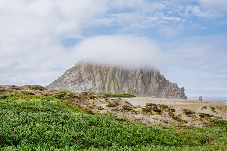 Morro Rock In California