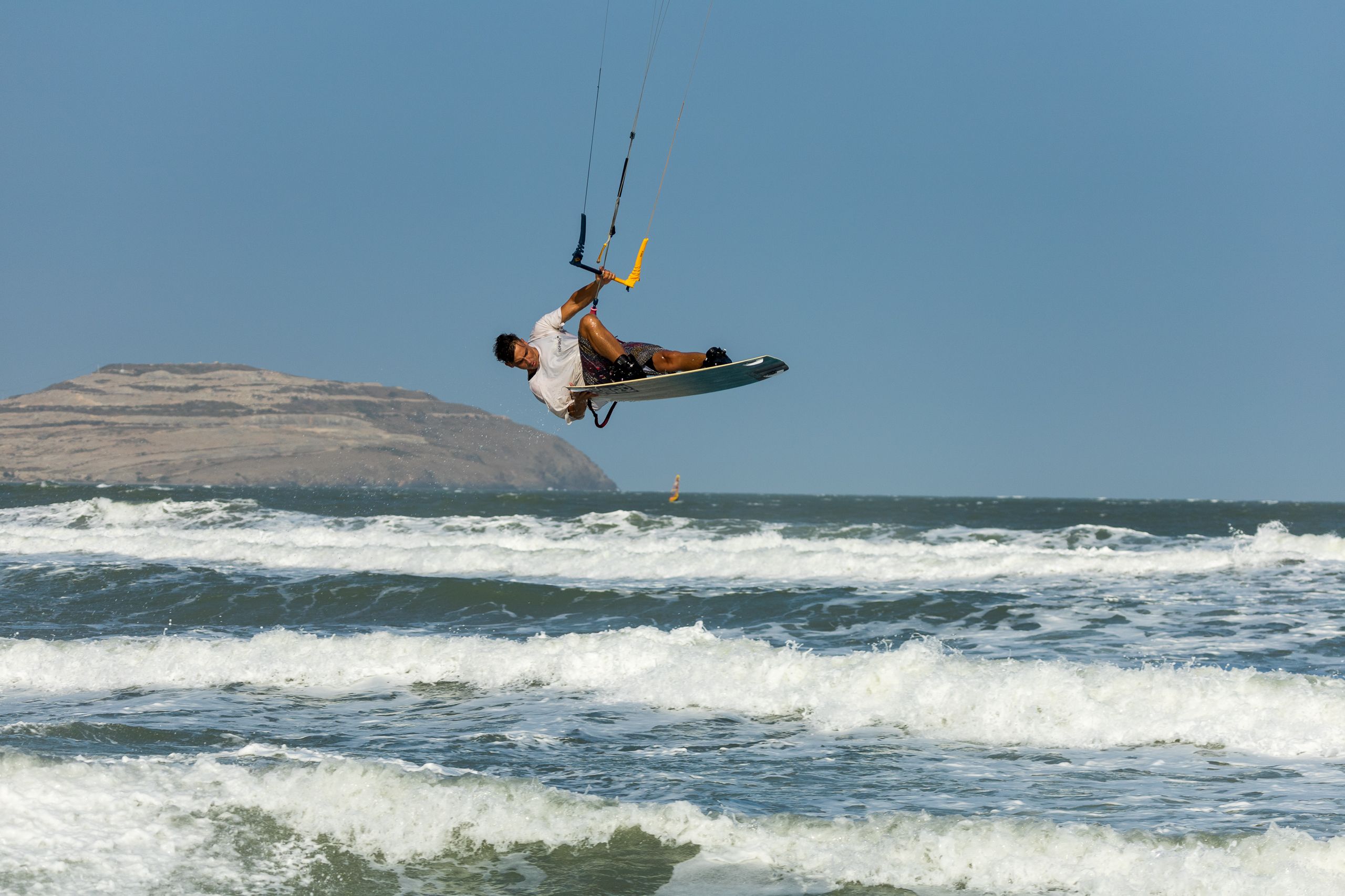Surfers at Mancora, Peru