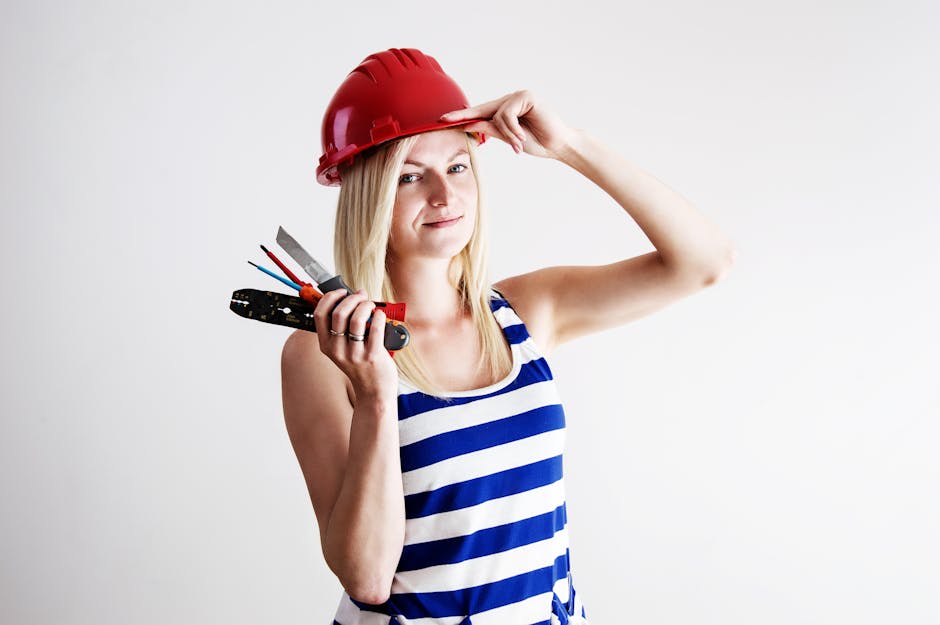 woman helmet work electrician 159453 - Looking On The Bright Side of