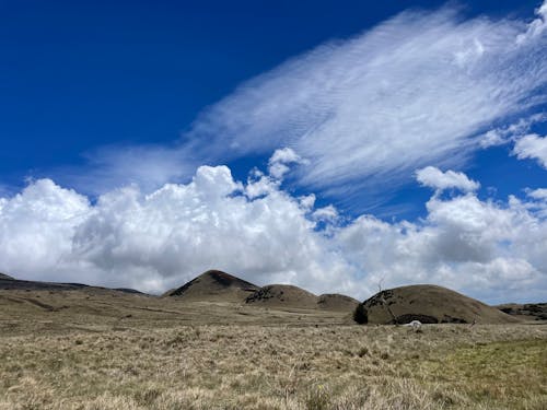 Clouds over Grassland and Hills