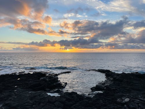 Clouds over Sea Shore