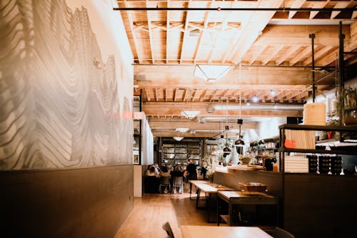 Interior of a Restaurant 