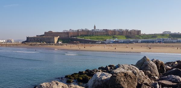 Plage des Nations Atlantic beach Rabat