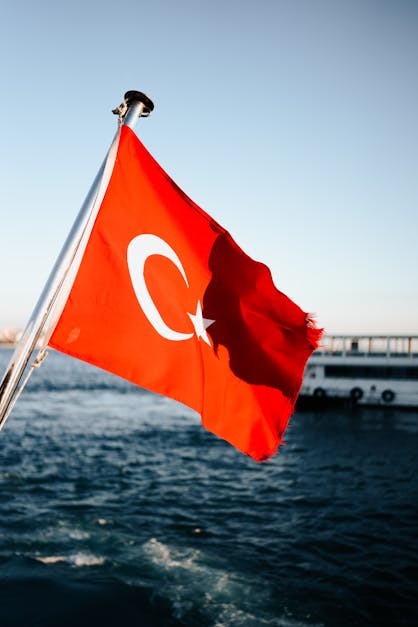 cool turkish flag