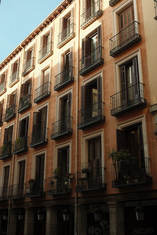 Building with Windows with Balconies