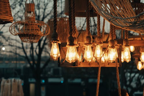 Kostnadsfri bild av glödlampor, illuminating, ljus