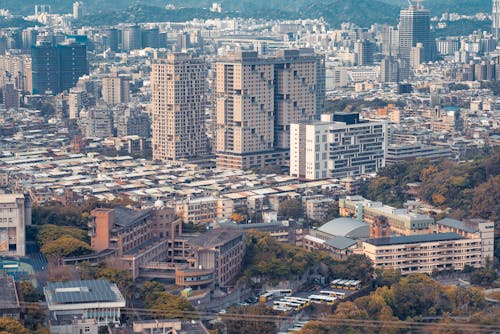 Free Cityscape with Skyscrapers Stock Photo