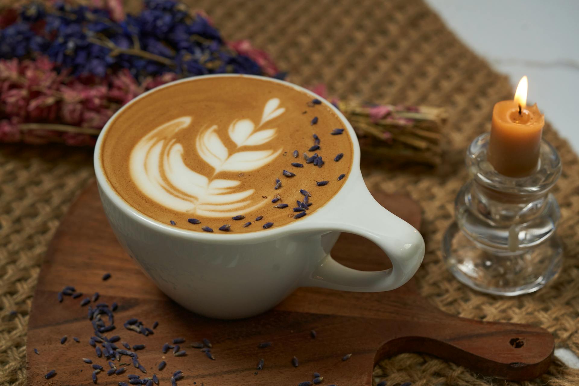 Delicious Coffee with Foam