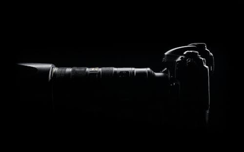 Ücretsiz Siyah Dslr Kameranın Yandan Görünüm Fotoğrafı Stok Fotoğraflar