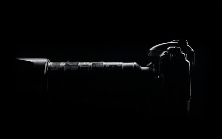 Side View Photo Of Black Dslr Camera