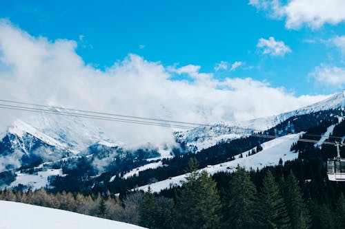 Безкоштовне стокове фото на тему «блакитне небо, велика висота, гірський хребет» стокове фото