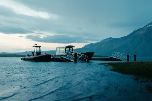 Безкоштовне стокове фото на тему «берег озера, вода, моторні човни»