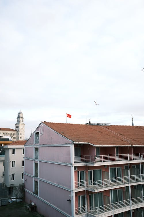 Buildings in Town in Turkey