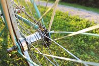 Close-Up Photo of Bicycle Chain