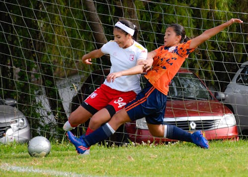 Women Playing Football