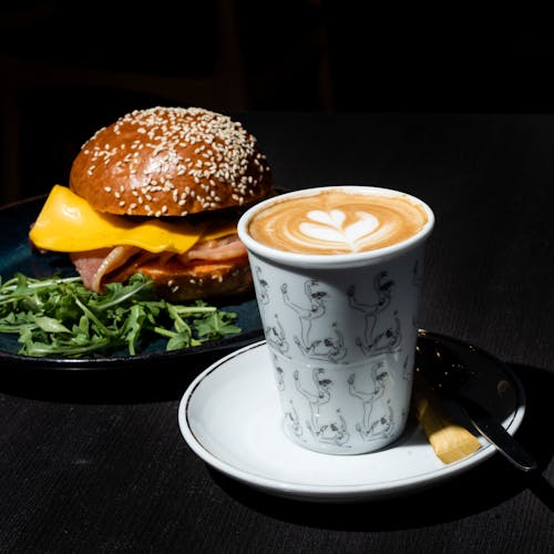 Foto profissional grátis de alimento, bebida, café